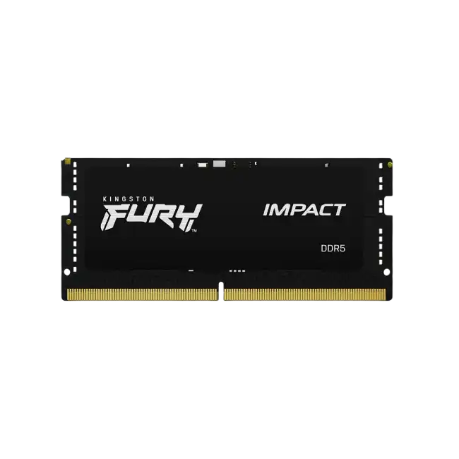 Kingston FURY Impact - DDR5 - módulo - 32 GB - SO DIMM de 262 contactos - 5600 MT/s / PC5-44800 - CL40 - 1.1 V - sin búfer - on-die ECC-1