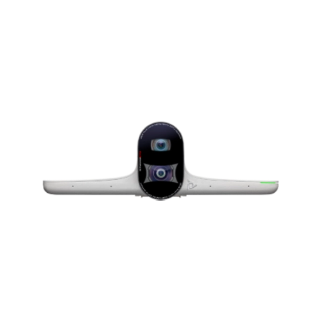 Poly Studio E70 - Cámera de conferencias - color - 2 de 20 MP - 3840 x 2160 - 4K, 2160p - LAN - USB-C - CC 12 V / PoE