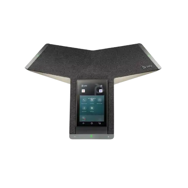 Poly Trio C60 - Para Microsoft Teams - teléfono VoIP para conferencias - con interfaz de Bluetooth con ID de llamadas/llamada en espera - IEEE 802.11a/b/g/n (Wi-Fi) / Bluetooth 4.2 - 5 vías capacidad de llamadas - SIP, SRTP, SDP - negro