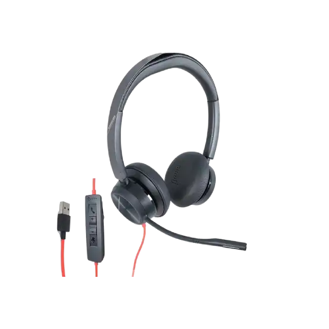 Poly Blackwire - 8225 - Headset - Stereo USB-C Headset +USB-C/A-2