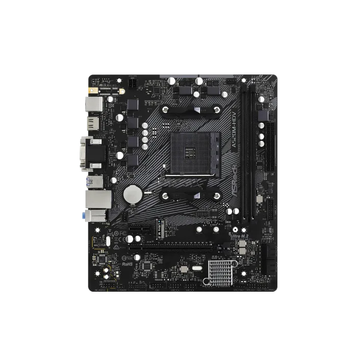 TARJETA MADRE ASROCK A520M-HDV AM4 MICRO ATX DDR4