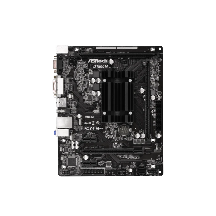 TARJETA MADRE ASROCK  J1800 D1800M MICRO ATX DDR3