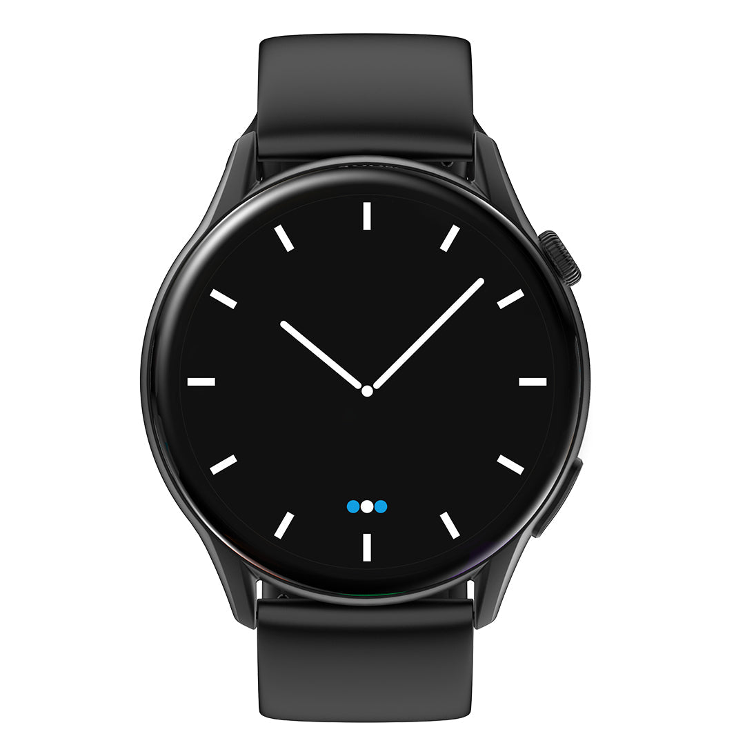Reloj T7 Negro + Pulsera velcro rosa tonos claros blancos