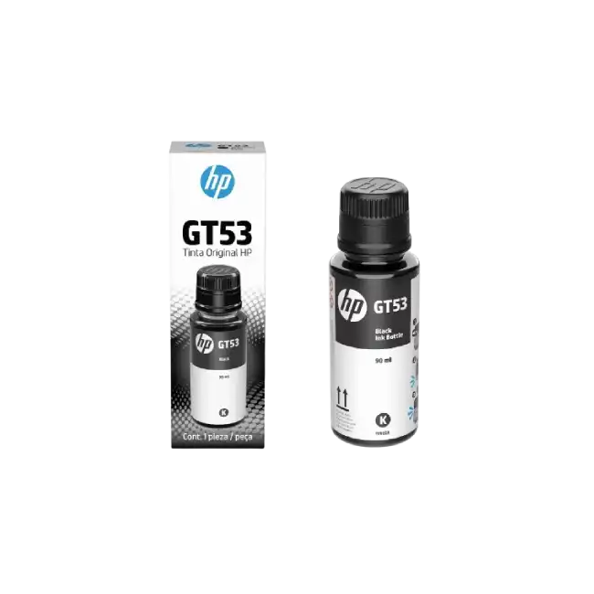 Tinta Para Impresora HP 1VV22AL GT53 Color Negro