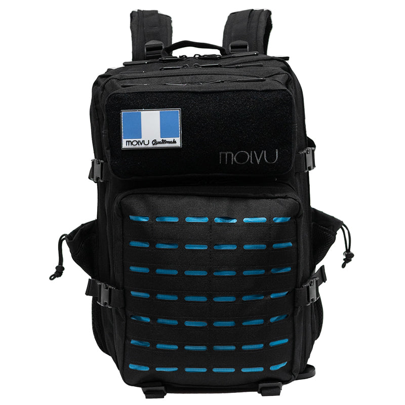 Mochila Roca Negro Azul-12
