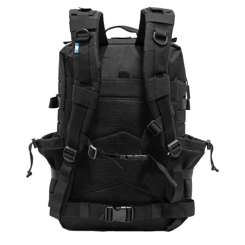 Mochila Roca Negro Azul-13