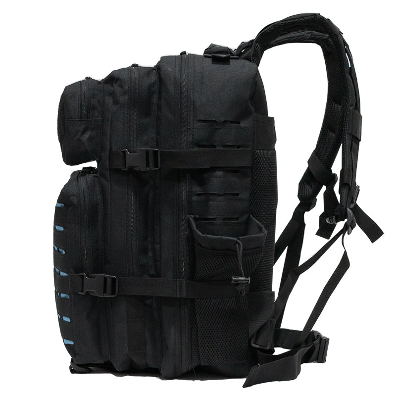 Mochila Roca Negro Azul-14