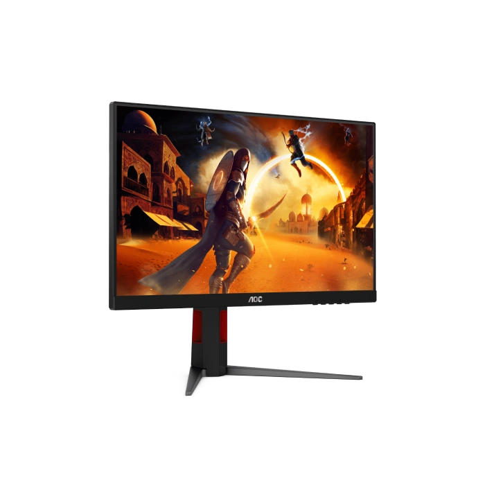 MONITOR GAMING 23.8" AOC 24G4 FHD IPS  1920X1080 180 HZ 0.5MS DP HDMI VGA G-SYNC PLANO NEGRO