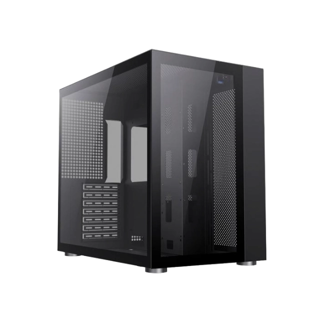 CASE GAMING EAGLE WARRIOR CG04ADRA001C MID TOWER SIN VENTILACIÓN INCLUIDA CON VIDRIO FRONTAL Y LATERAL
