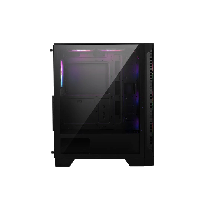 CASE RGB MSI MAG FORGE 120A AIRFLOW MID TOWER VENTILADORES 6 DE 120MM CON VIDRIO LATERAL Y MALLA FRONTAL 306-7G23A21-809