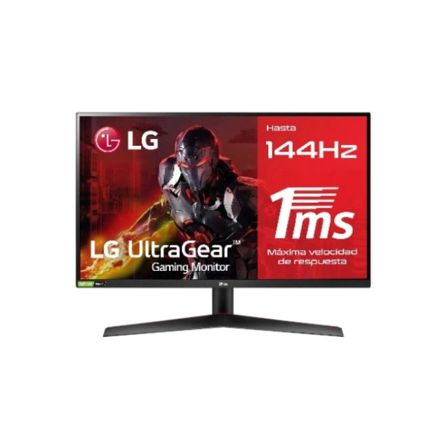 Monitor 27" LG 27GN600-B Ips 1920X1080 144Hz 1Ms Hdmi Dp Wide Negro