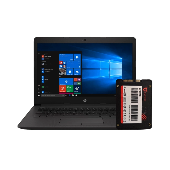 Combo Laptop HP+ base con ventilador  xtech xta-155+ mouse logitech g203