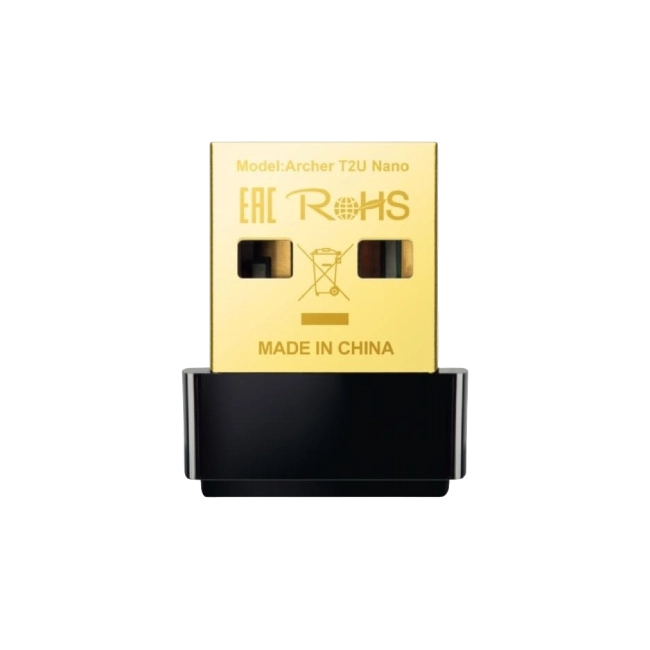 ADAPTADOR TP LINK AC600 NANO ARCHER T2U NANO
