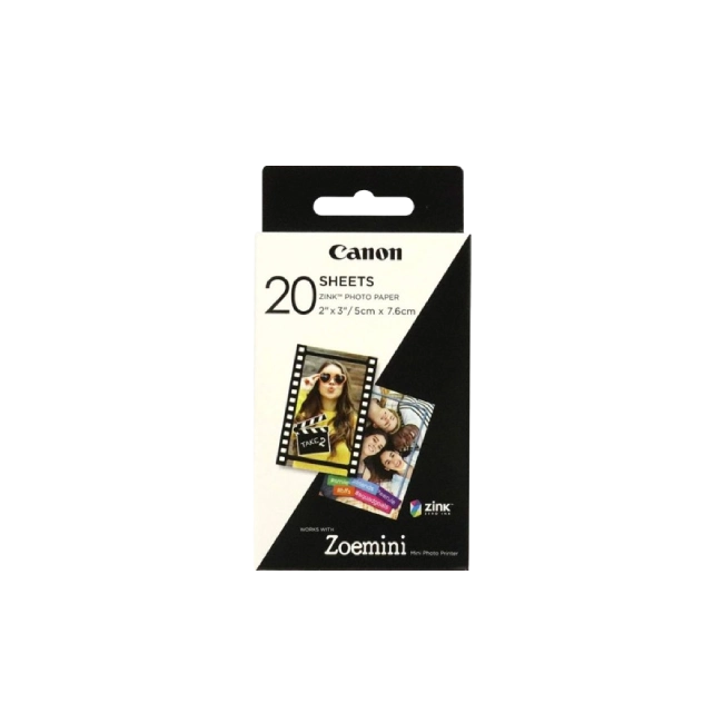 ZP-2030-20 HB Paquete de Papel Fotográfi co ZINK™ (20 Hojas)-1