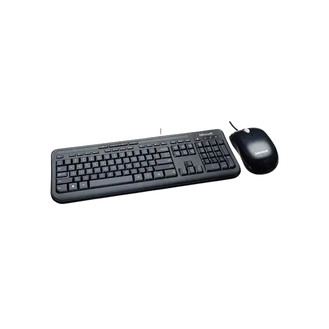 Combo de Teclado y Mouse Alambrico Desktop 600