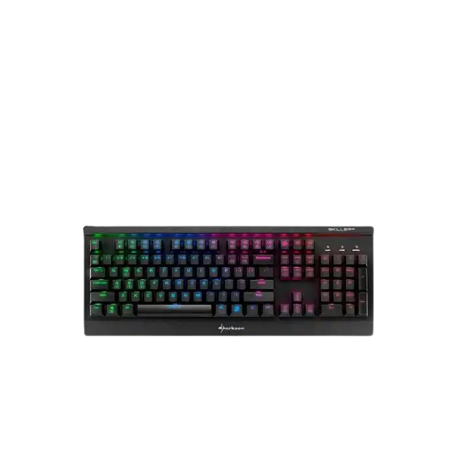 Teclado Sharkoon Skiller Mecanico SGK3 Rojo US 4044951019922-2