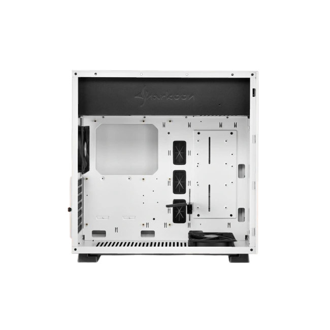 Case Sharkoon Gamer Pure Steel Color Negro ATX 4044951026593-2