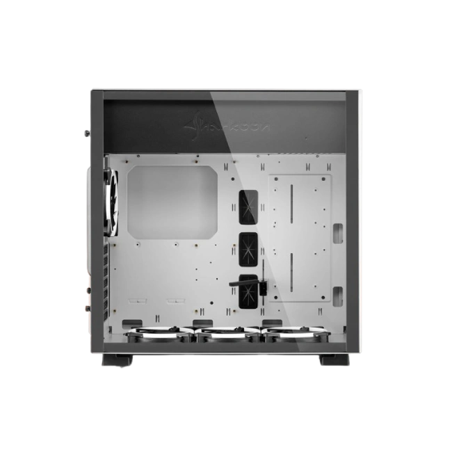 Case Sharkoon Gamer Pure Steel Color Negro RGB ATX 4044951026616