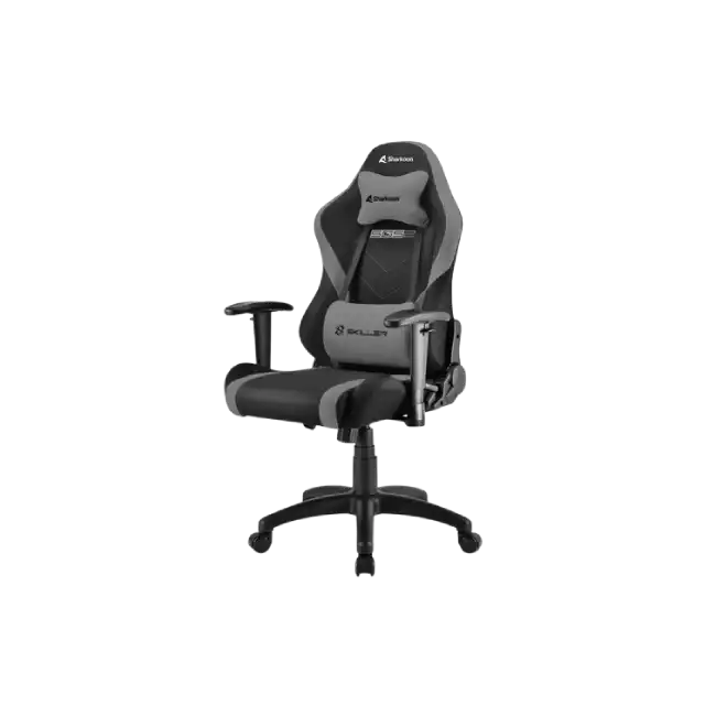 Silla Gamer Sharkoon Skiller SGS2 Junior Color Negro con Gris 4044951032341