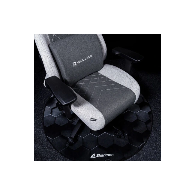 Silla Gamer Sharkoon SGS30 De Tela Color Gris 4044951034826-5