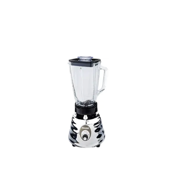 Licuadora Clasica Oster 465-15 con 3 Velocidades 500W Vaso Plastico Color Plateado