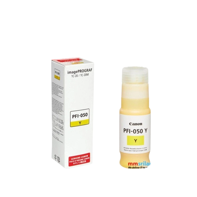 Canon Ink Bottle PFI-050 Amarillo-1