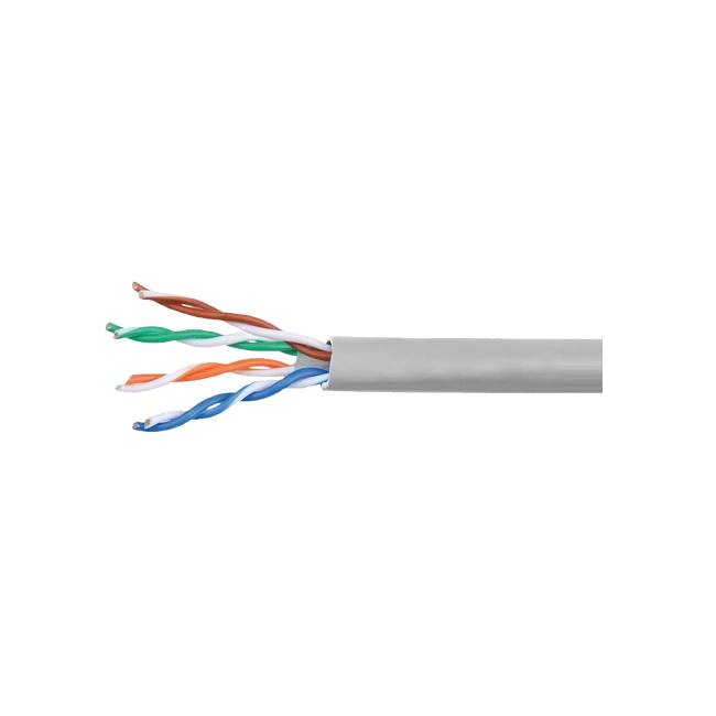 Cable UTP Linet 71R618 Cat 6 Por Metro Color Gris
