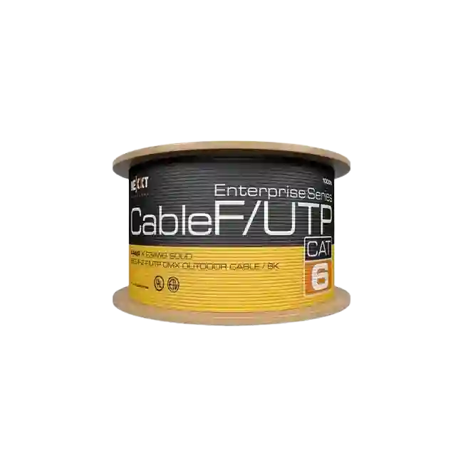 CABLE UTP CAT 6 4 PARES COLOR GRIS METRO NEXXT