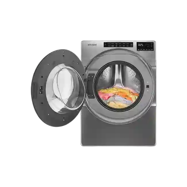 Lavadora Whirlpool Carga Frontal 21Kg Alta Eficiencia HE Chrome Shadow