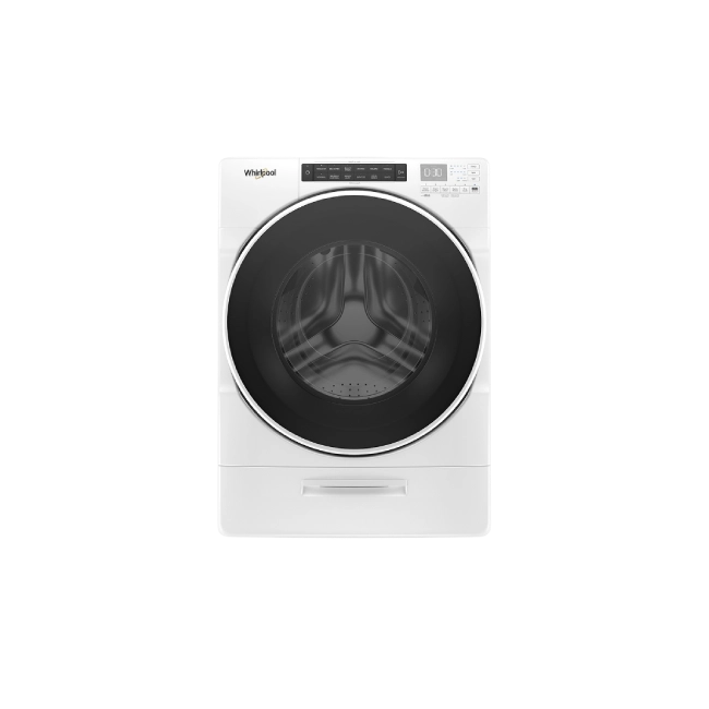 Lavadora Whirlpool Carga Frontal Alta Eficiencia HE 20Kg Con Dispensador Load&Go Color Blanco