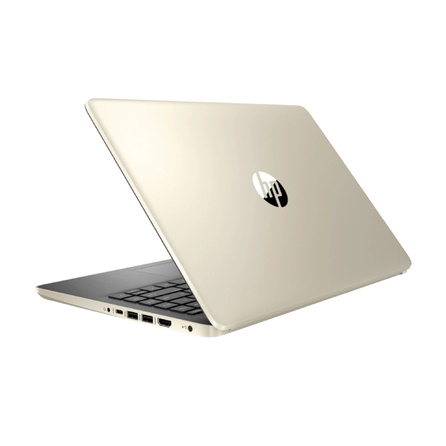 LAPTOP HP 14-DQ1038 CORE I3-1005G1 1.2GHZ 128GB SSD 4GB RAM 14" 1366X768 BT WIN10 COLOR ORO PALIDO