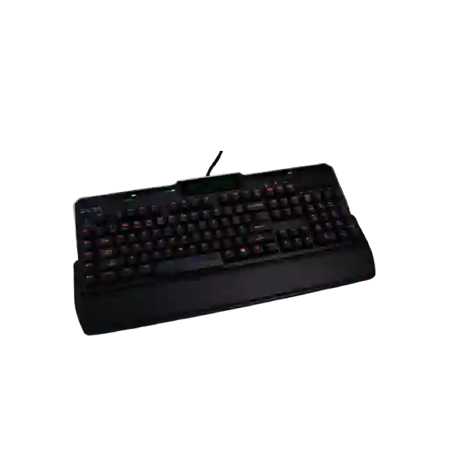 TECLADO GAMING EVGA USB Z10 RGB INGLES COLOR CAFÉ