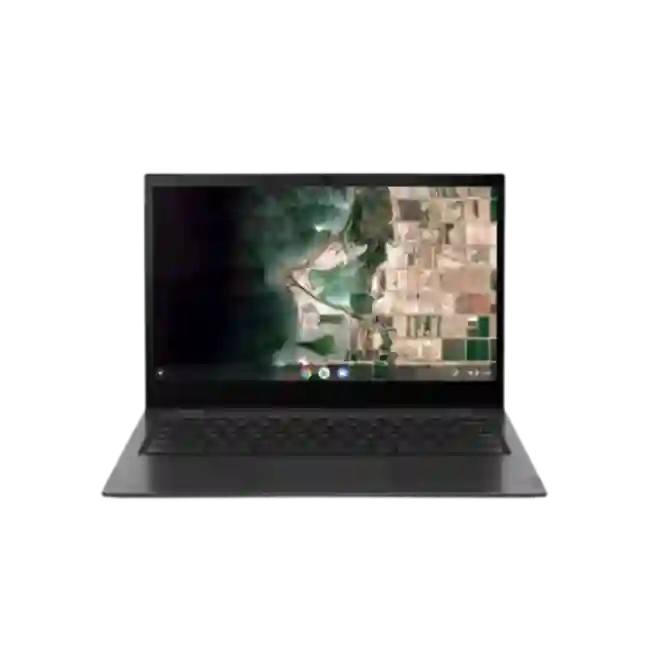 Laptop Lenovo Chromebook 14e 81MH000BUS AMD A4-9120C 32GB eMMC 4GB RAM DDR4 14" 1920x1080 FHD Touchscreen Chrome OS Color Gris Seminueva