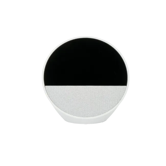 Bocina Inteligente Amazon Echo Spot Con Reloj y Despertador Color Blanco