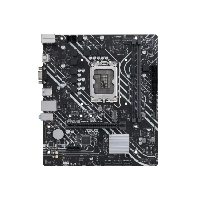 Tarjeta Madre Asus Prime H610M-K D4 90MB1A10-M0EAY0 LGA1700 Intel H610 2*DDR4 Pcle x16 3.2 SATA HDMI/D-Sub