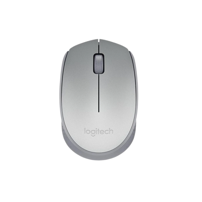 MOUSE M170 DIESTRO Y ZURDO INALAMBRICO PLATEADO LOGITECH