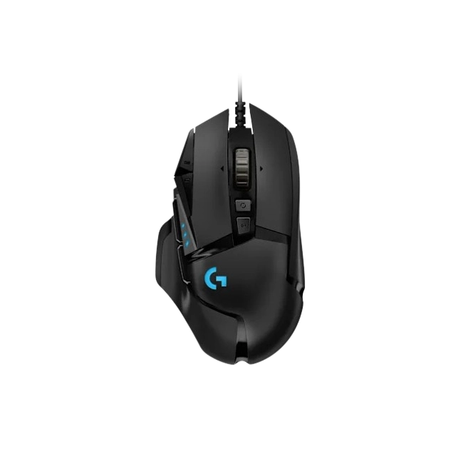 MOUSE GAMING LOGITECH G502 HERO CABLEADO 11 BOTONES AMR-1