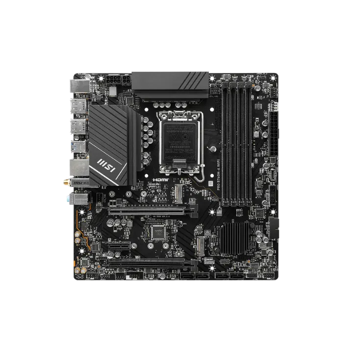 TARJETA MADRE MSI PRO B760M-A WIFI LGA1700 MICRO-ATX DDR5 911-7D99-007