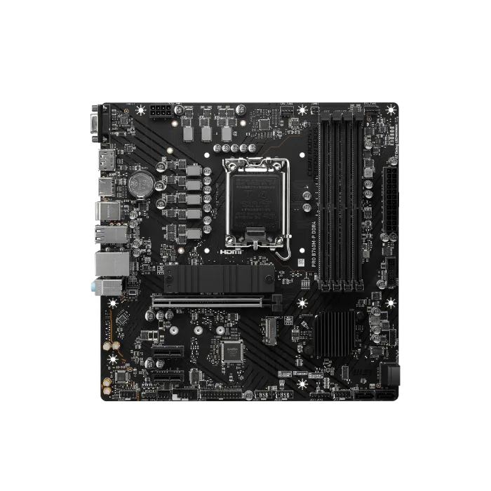 TARJETA MADRE MSI PRO B760M-P DDR4 LGA 1700 M-ATX 911-7E02-016