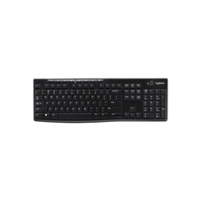 Teclado Logitech K270 Inalambrico USB Unifying 2.4Ghz Español Color Negro-3