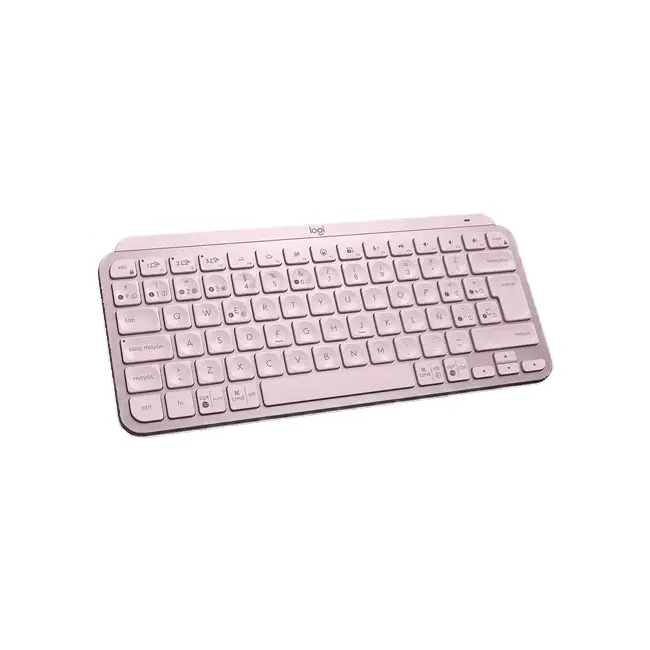 Teclado Logitech MX Keys Mini USB Bluetooth 5.0 Ergonomico Color Rosa