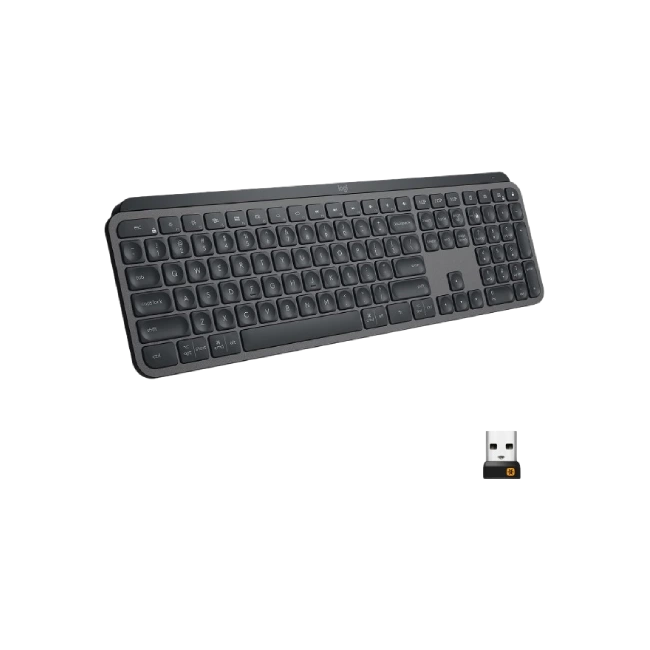 Teclado Inalambrico Logitech MX Keys S Iluminado Multidispositivo Color Grafito