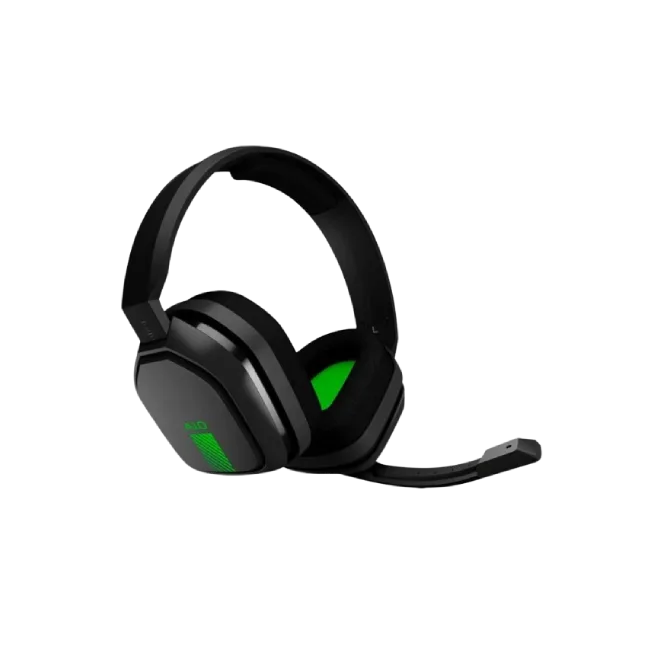 HEADSET GAMING ASTRO A10 CON MICROFONO COLOR NEGRO CON VERDE