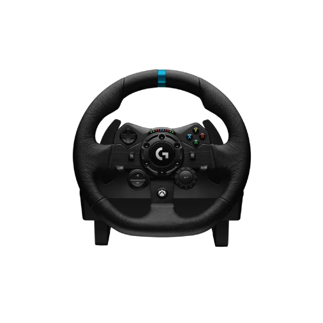Volante y Pedales Logitech G923 Cableado para PC, Xbox One, Xbox Series S, Xbox Series X