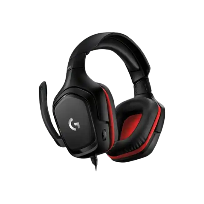 HEADSET GAMING LOGITECH G332 LEATHERETTE CABLEADO COLOR NEGRO