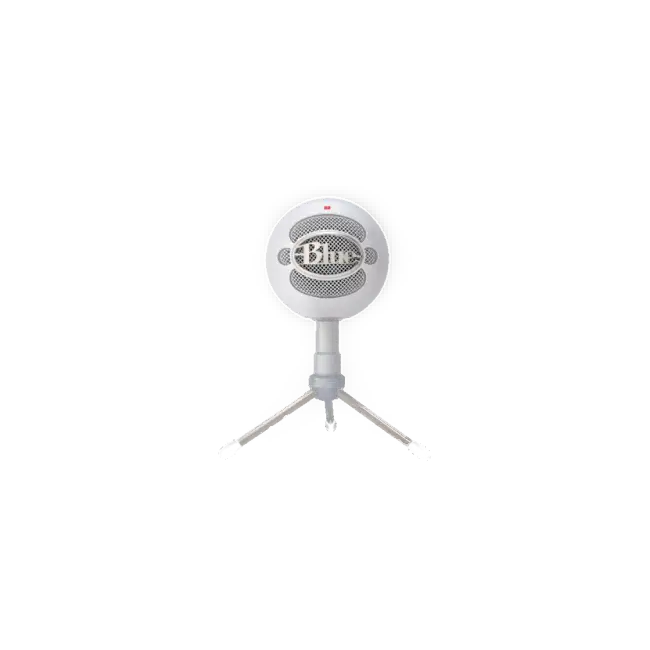 MICROFONO PARA STREAMING LOGITECH BLUE SNOWBALL COLOR ICE-WHITE