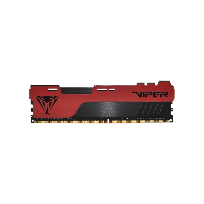 Memoria RAM Patriot Viper Elite II PC 8GB DDR4 3200MHz CL18 1.35V PVE248G320C8 V Color Negro con Rojo