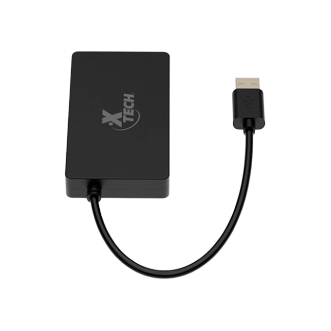 Xtech - Hub - 4 puertos - USB 3.0 XTC-391