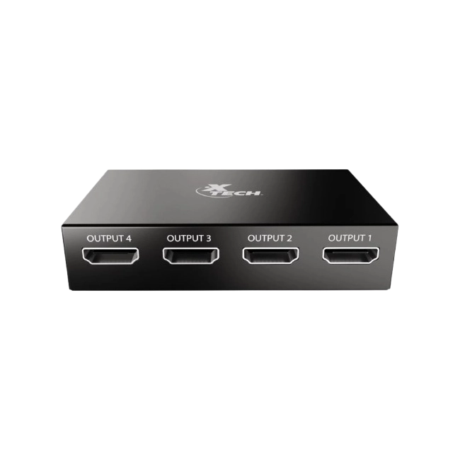 Xtech - HDMI Splitter - 1 Input to 4 Output XHA-420