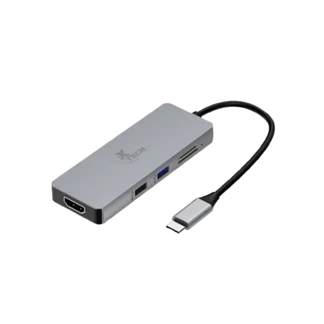 Xtech - Hub - 5 puertos - USB-C® 5-in-1 XTC-564